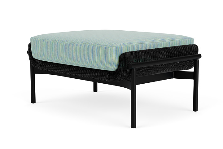 Lloyd Flanders™ Solstice Ottoman  - Ebony, Ebony