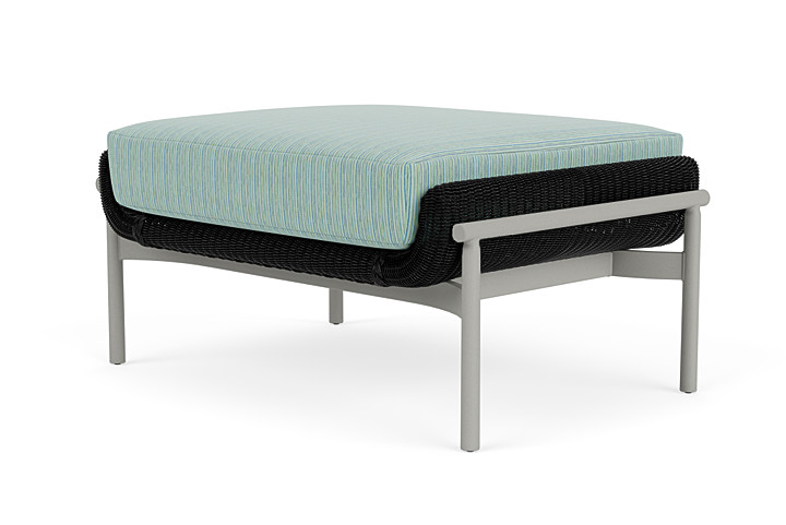 Lloyd Flanders™ Solstice Ottoman  - Ebony, Platinum