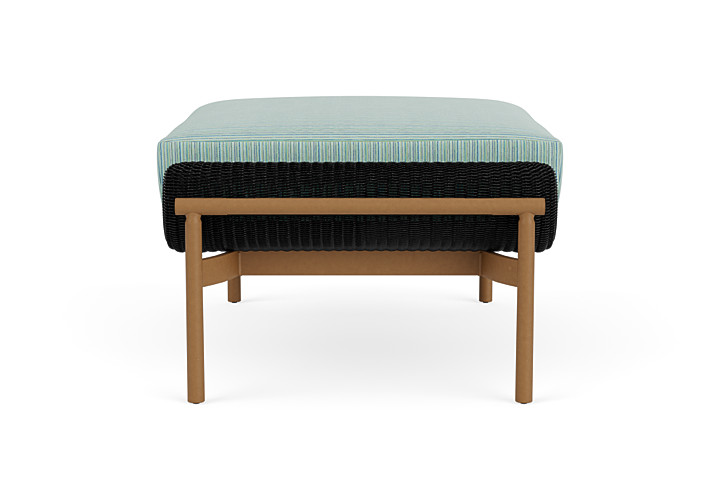 Lloyd Flanders™ Solstice Ottoman  - Ebony, Hickory