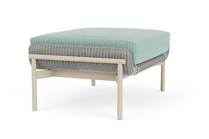 Lloyd Flanders™ Solstice Ottoman  - Platinum, Linen