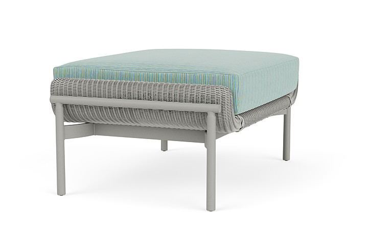 Lloyd Flanders™ Solstice Ottoman  - Platinum, Platinum