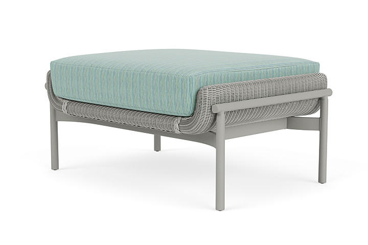 Lloyd Flanders™ Solstice Ottoman  - Platinum, Platinum