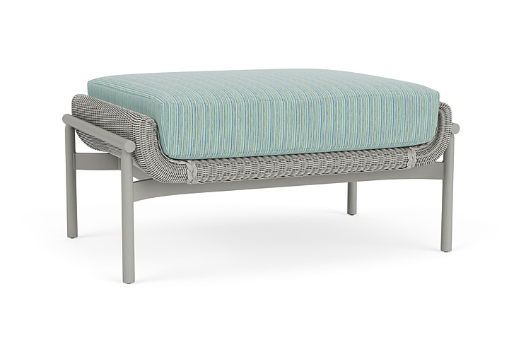 Lloyd Flanders™ Solstice Ottoman  - Platinum, Platinum