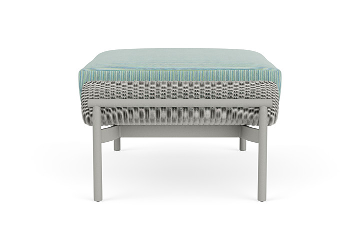 Lloyd Flanders™ Solstice Ottoman  - Platinum, Platinum