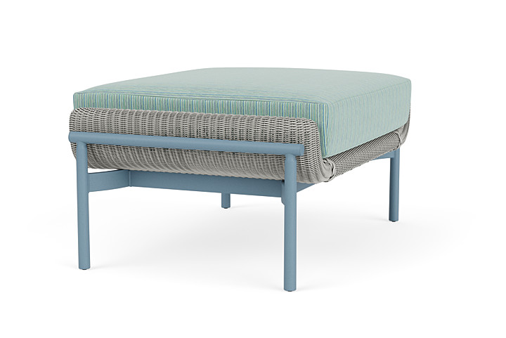 Lloyd Flanders™ Solstice Ottoman  - Platinum, Stillwater