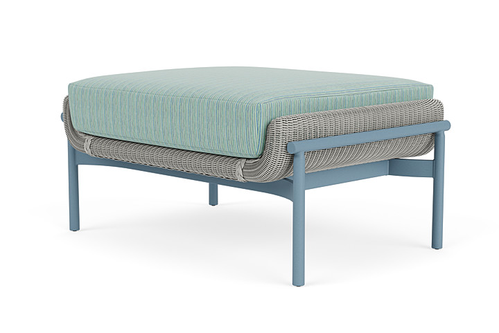 Lloyd Flanders™ Solstice Ottoman  - Platinum, Stillwater