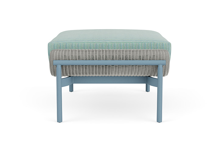 Lloyd Flanders™ Solstice Ottoman  - Platinum, Stillwater