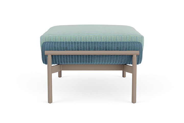 Lloyd Flanders™ Solstice Ottoman  - Stillwater, French Beige