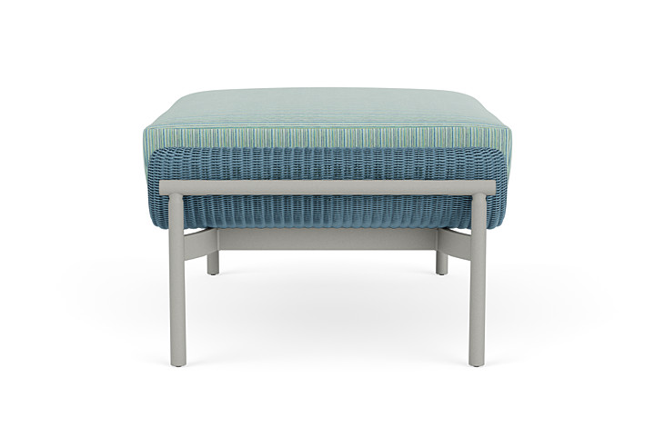 Lloyd Flanders™ Solstice Ottoman  - Stillwater, Platinum