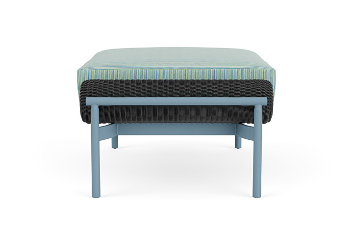 Lloyd Flanders™ Solstice Ottoman  - Charcoal, Stillwater