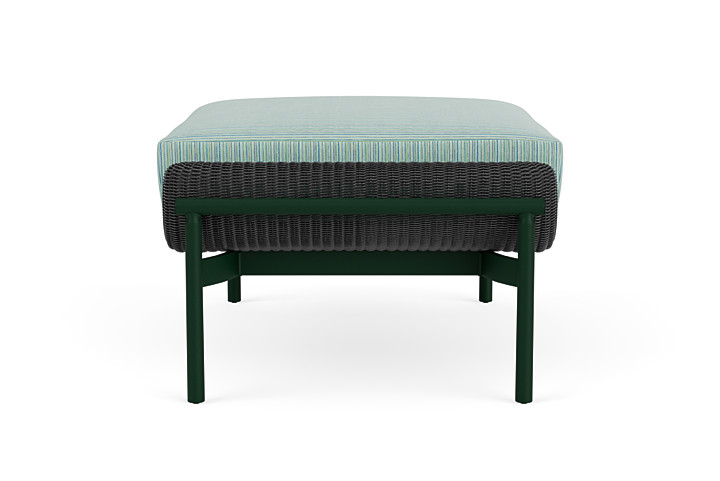 Lloyd Flanders™ Solstice Ottoman  - Charcoal, Woodland