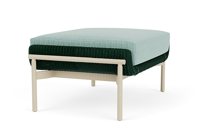 Lloyd Flanders™ Solstice Ottoman  - Woodland, Linen