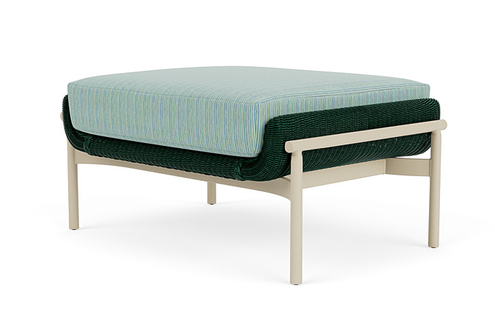 Lloyd Flanders™ Solstice Ottoman  - Woodland, Linen