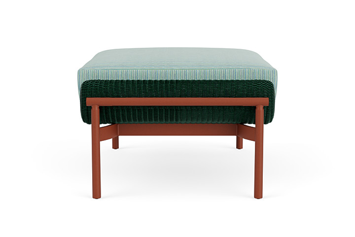 Lloyd Flanders™ Solstice Ottoman  - Woodland, Terracotta