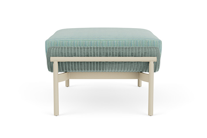 Lloyd Flanders™ Solstice Ottoman  - Sea Glass, Linen