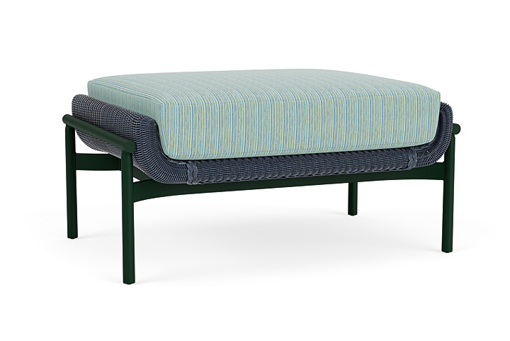 Lloyd Flanders™ Solstice Ottoman  - Denim Blue, Woodland