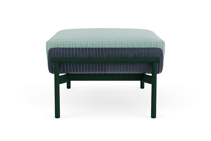 Lloyd Flanders™ Solstice Ottoman  - Denim Blue, Woodland