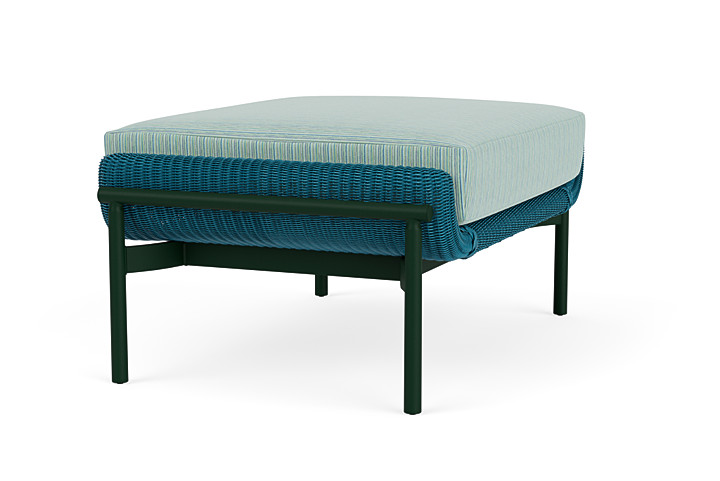 Lloyd Flanders™ Solstice Ottoman  - Peacock, Woodland