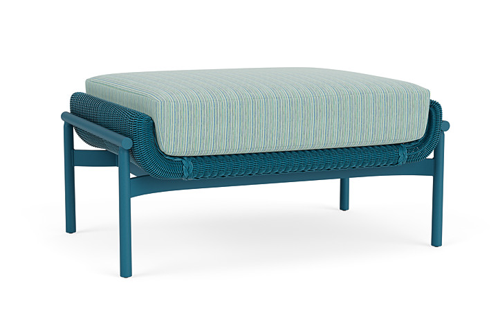 Lloyd Flanders™ Solstice Ottoman  - Peacock, Peacock