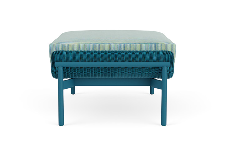 Lloyd Flanders™ Solstice Ottoman  - Peacock, Peacock