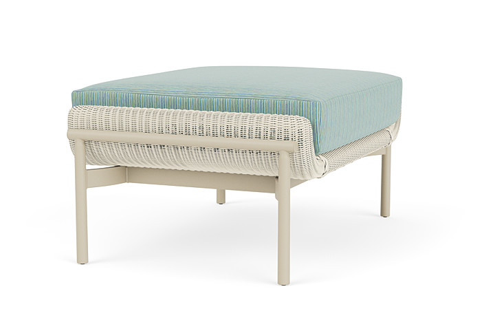 Lloyd Flanders™ Solstice Ottoman  - Ivory, Linen