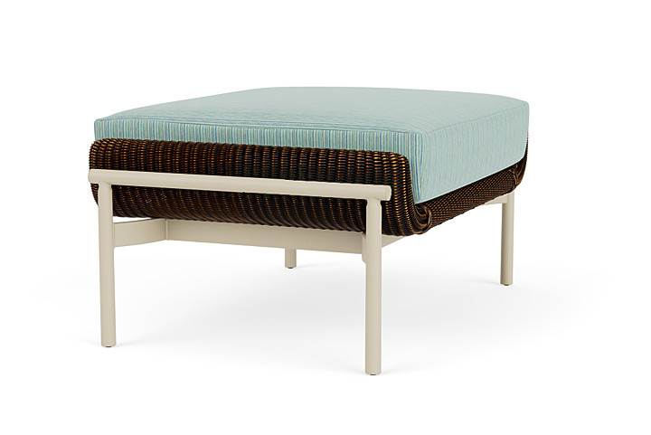 Lloyd Flanders™ Solstice Ottoman  - Mink, Linen