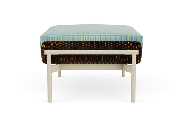 Lloyd Flanders™ Solstice Ottoman  - Mink, Linen