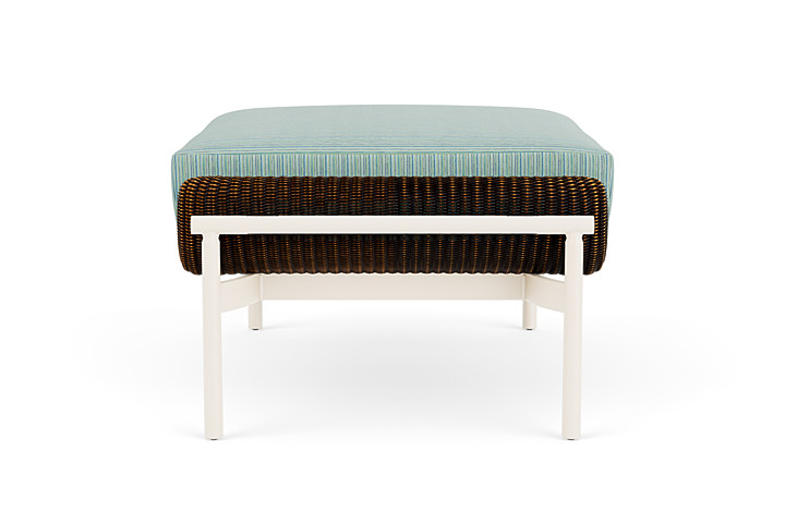 Lloyd Flanders™ Solstice Ottoman  - Mink, Ivory