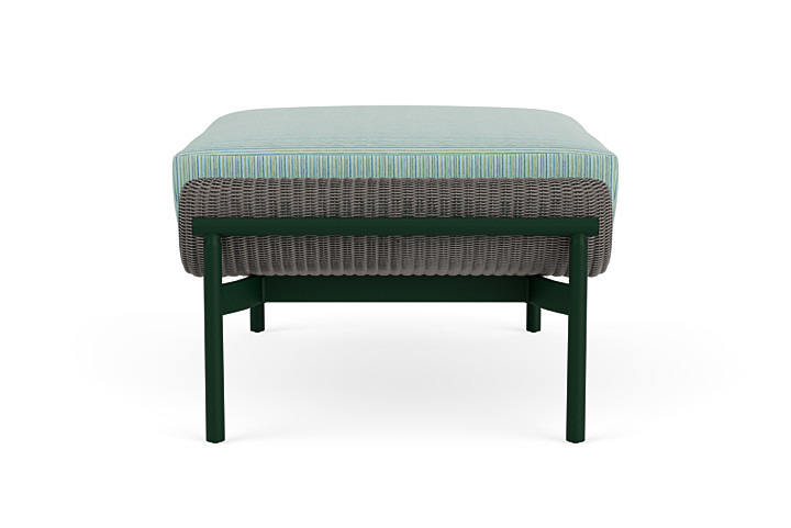 Lloyd Flanders™ Solstice Ottoman  - Pewter, Woodland