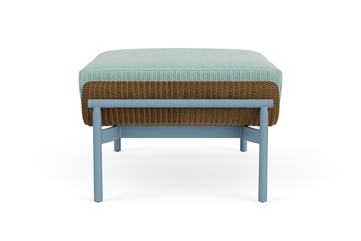 Lloyd Flanders™ Solstice Ottoman  - Hickory, Stillwater