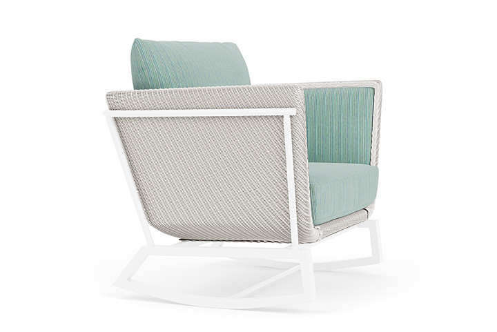 Lloyd Flanders™ Solstice Lounge Rocker - White, White