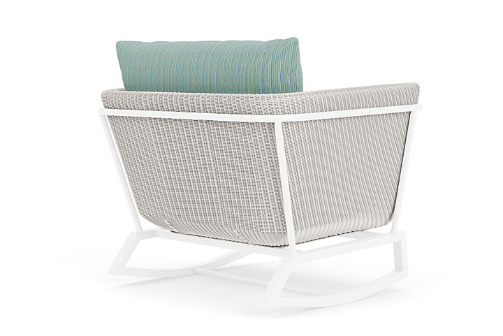 Lloyd Flanders™ Solstice Lounge Rocker - White, White