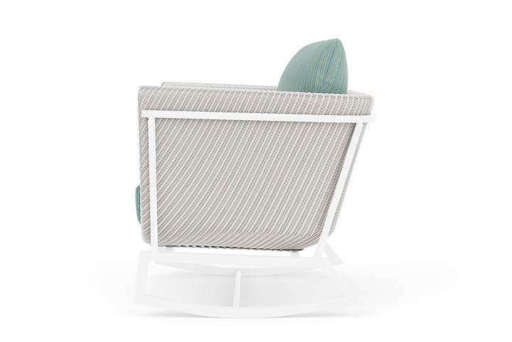 Lloyd Flanders™ Solstice Lounge Rocker - White, White