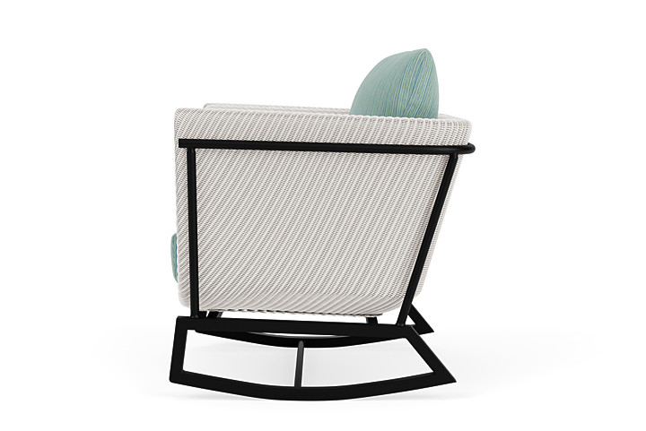 Lloyd Flanders™ Solstice Lounge Rocker - White, Ebony