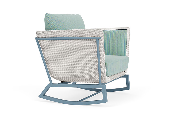 Lloyd Flanders™ Solstice Lounge Rocker - White, Stillwater