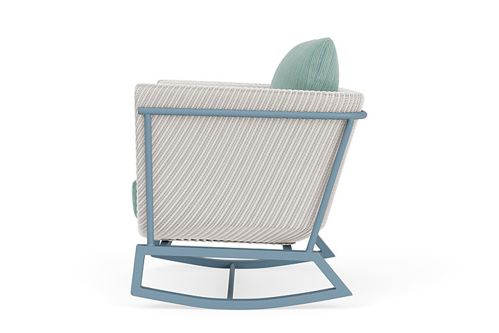 Lloyd Flanders™ Solstice Lounge Rocker - White, Stillwater