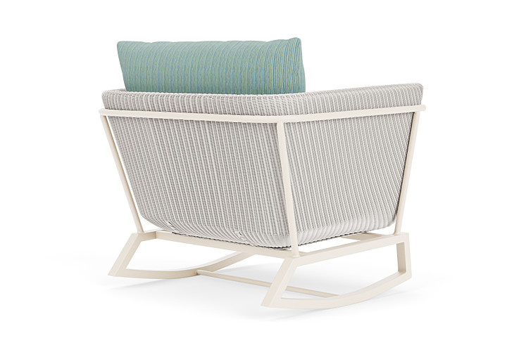 Lloyd Flanders™ Solstice Lounge Rocker - White, Ivory