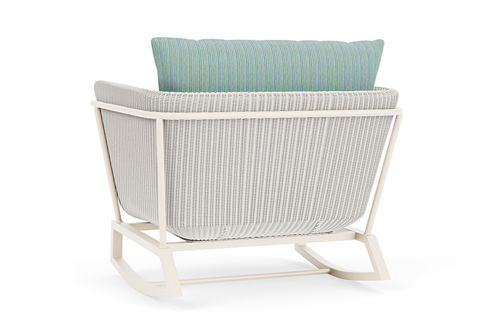 Lloyd Flanders™ Solstice Lounge Rocker - White, Ivory