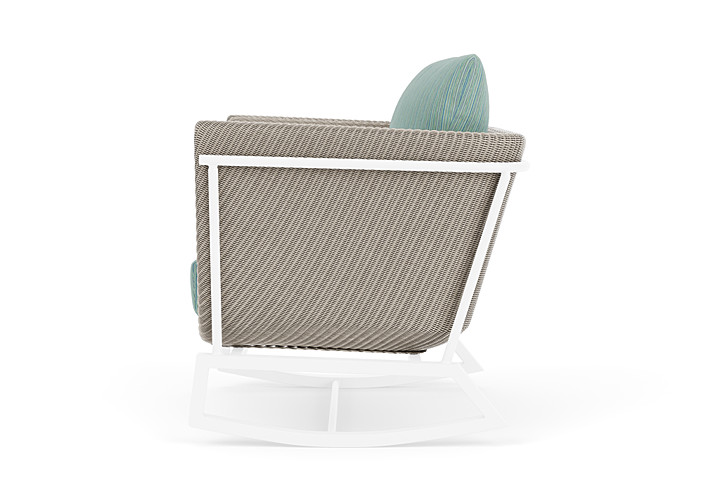 Lloyd Flanders™ Solstice Lounge Rocker - Linen, White