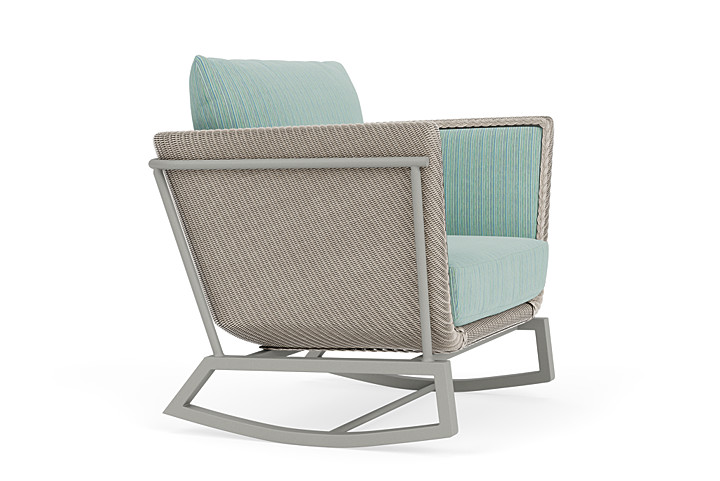 Lloyd Flanders™ Solstice Lounge Rocker - Linen, Platinum