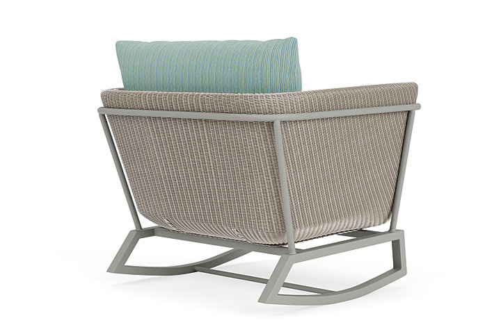 Lloyd Flanders™ Solstice Lounge Rocker - Linen, Platinum