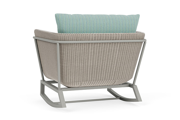 Lloyd Flanders™ Solstice Lounge Rocker - Linen, Platinum