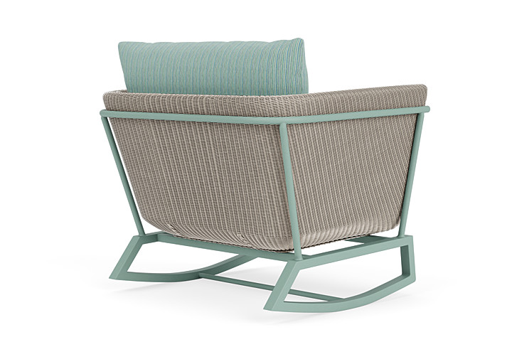 Lloyd Flanders™ Solstice Lounge Rocker - Linen, Sea Glass