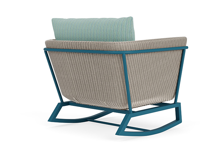 Lloyd Flanders™ Solstice Lounge Rocker - Linen, Peacock