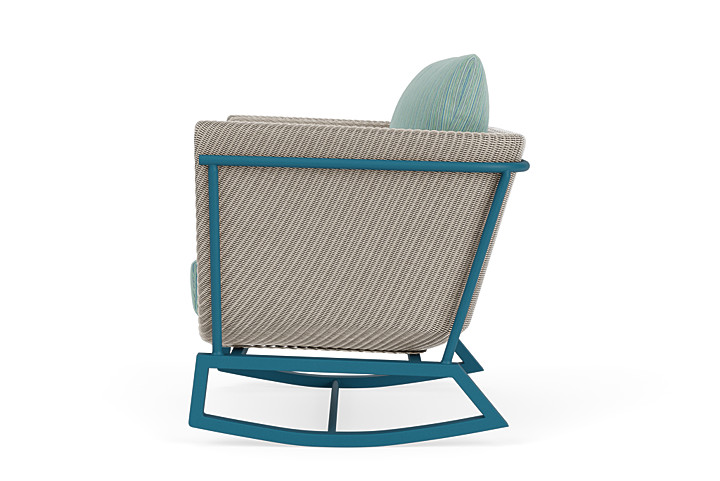 Lloyd Flanders™ Solstice Lounge Rocker - Linen, Peacock