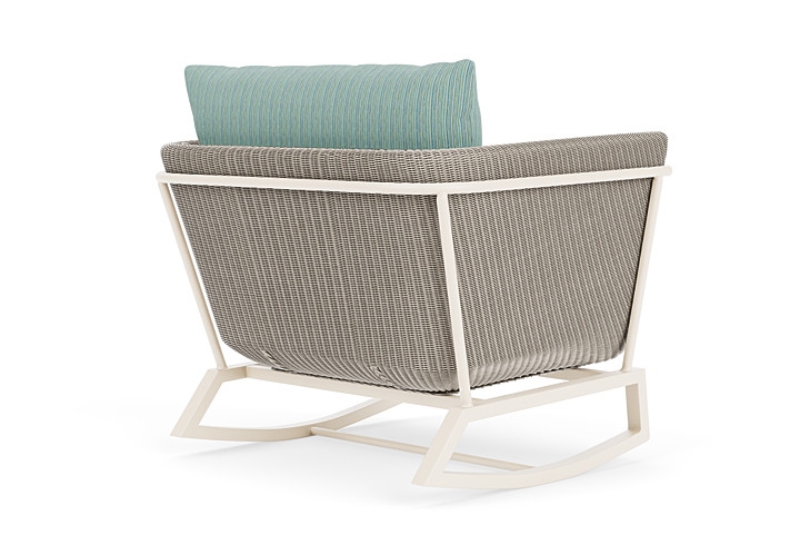 Lloyd Flanders™ Solstice Lounge Rocker - Linen, Ivory