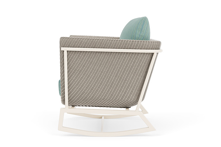 Lloyd Flanders™ Solstice Lounge Rocker - Linen, Ivory