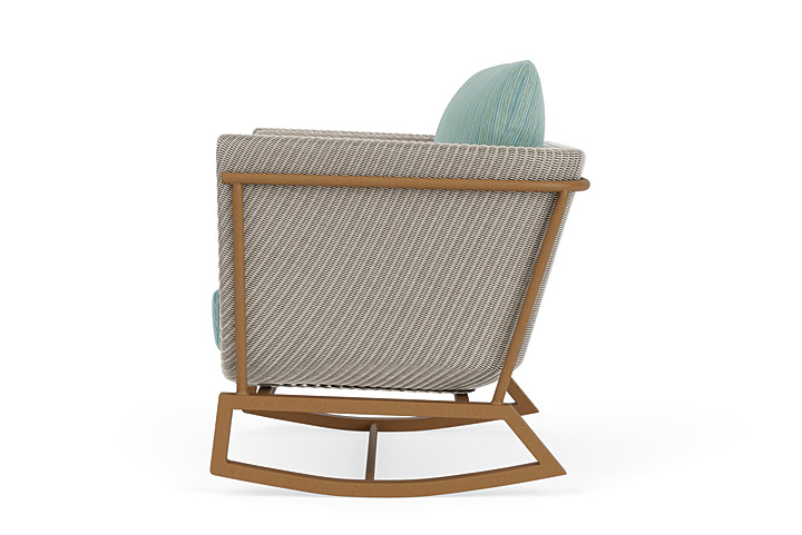 Lloyd Flanders™ Solstice Lounge Rocker - Linen, Hickory