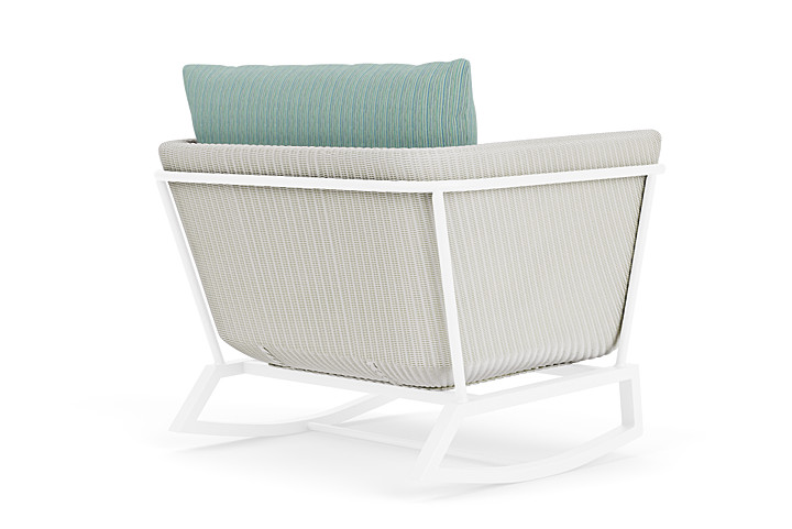 Lloyd Flanders™ Solstice Lounge Rocker - Matte White, White