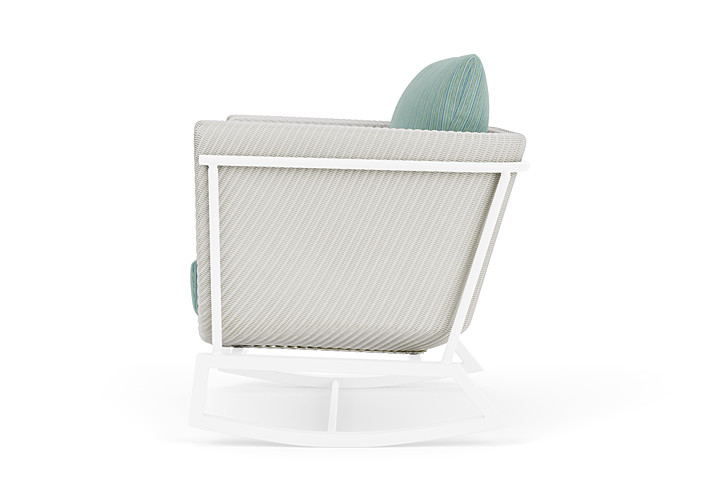 Lloyd Flanders™ Solstice Lounge Rocker - Matte White, White